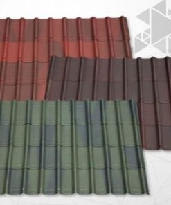Ngói lợp ONDUVILLA sơn bóng (Đất nung, Đỏ, Đen)