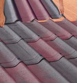 Ngói lợp ONDUVILLA mờ (Xanh, Đỏ, Nâu, Xám chì)