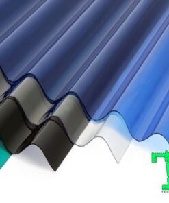 Tôn lấy sáng Polycacbornate sóng tròn dày 0.8mm